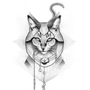 Alice and chains but not obvious  tattoo design idea