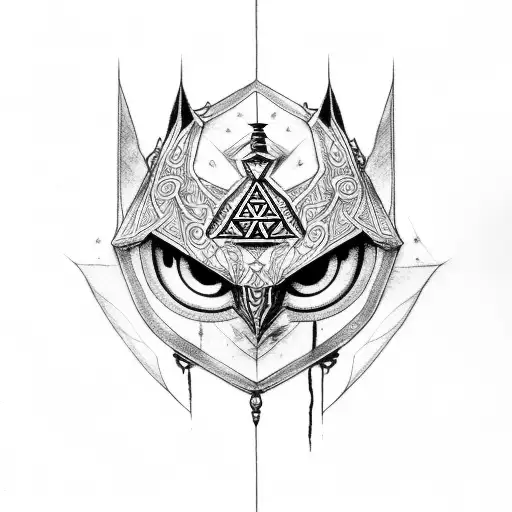 zelda twilight princess tattoo design idea
