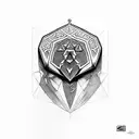 zelda link tattoo design idea