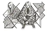 billie eilish six feet tattoo design idea
