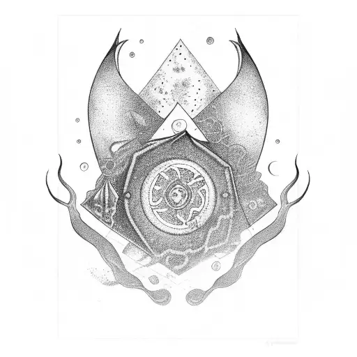Ardra Nakshatra tattoo design idea