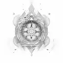 Ardra Nakshatra tattoo design idea