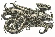 xenomorph 4/8/86 tattoo design idea