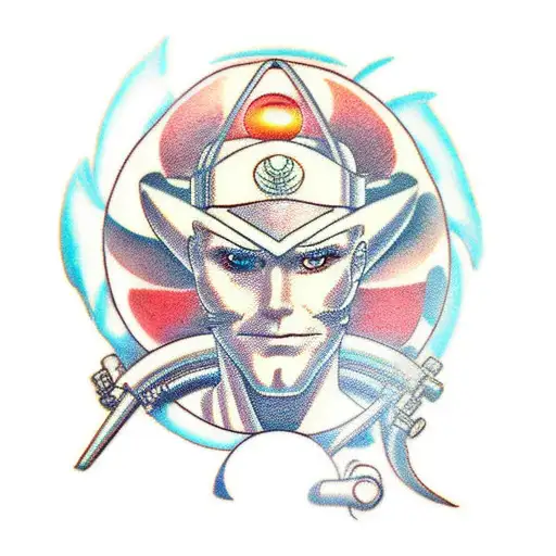 ghost in the shell tattoo design idea