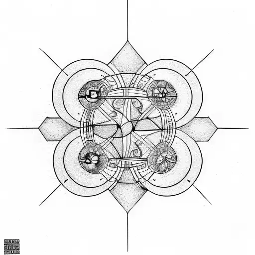 Life, math, physic tattoo design idea