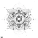 Life, math, physic tattoo design idea