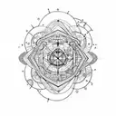 Life, math, physic tattoo design idea