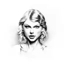 taylor swift reputation tattoo design idea