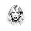 taylor swift reputation tattoo design idea