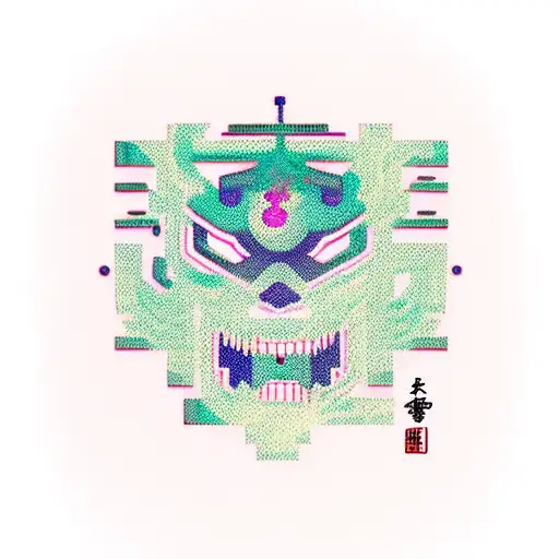 Hacker, Cyber Security, Matrix tattoo design idea