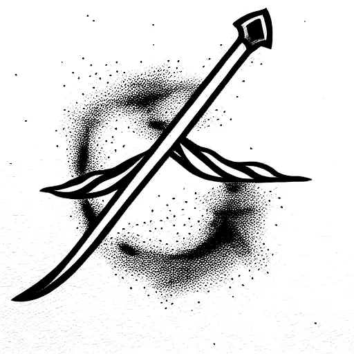 Sword tattoo design idea