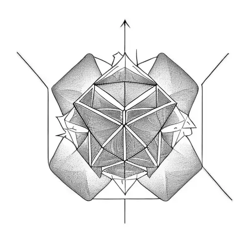 Dice tattoo design idea