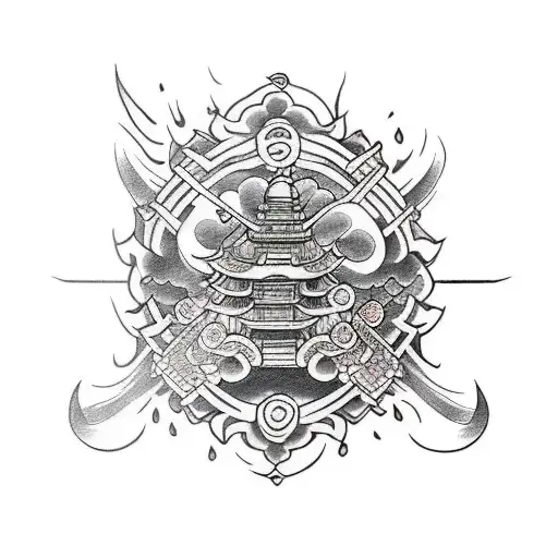 firefighting tattoo design idea