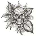 Alzheimer tattoo design idea