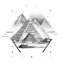 Cause we've been off them slave ships Got our own pyramids, write our own hieroglyphs" tattoo design idea