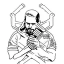 Paul walker  tattoo design idea