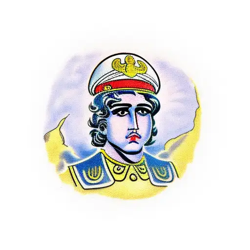 Alexander the great tattoo design idea