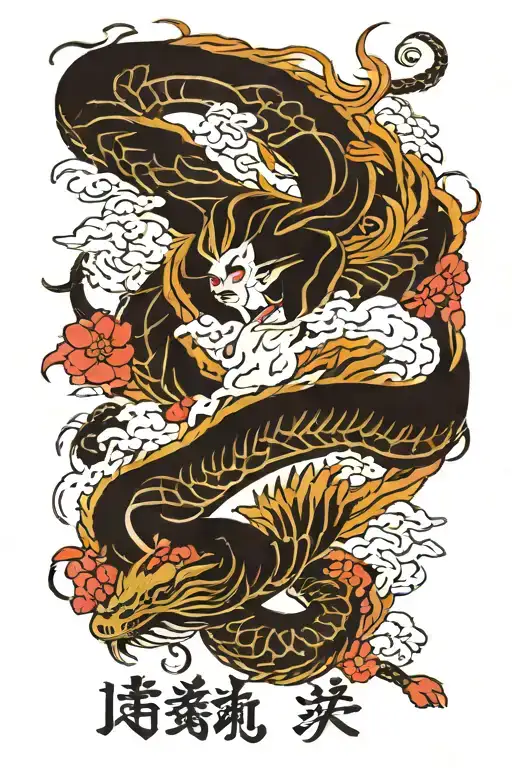 risk nothing gain nothing / freedom / run strong tattoo design idea