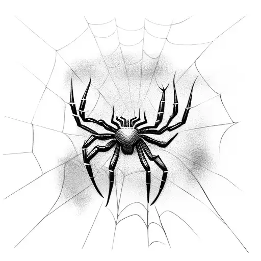  spider man nearby and with an urban scene tattoo design idea