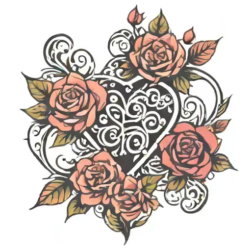 self love symbol tattoo design idea