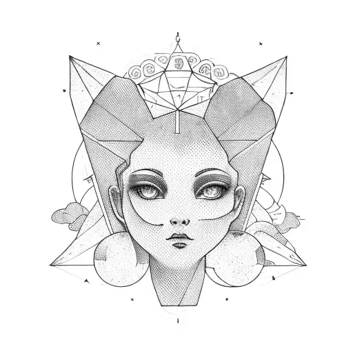 boy, girl, balance, virgo, son, daughter tattoo design idea