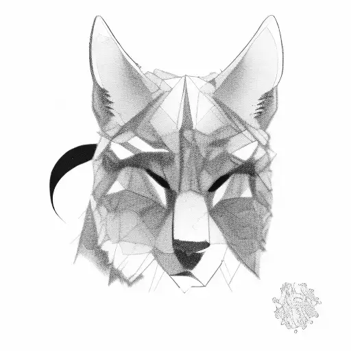 Kim Taehyung in Paris style starring night  tattoo design idea