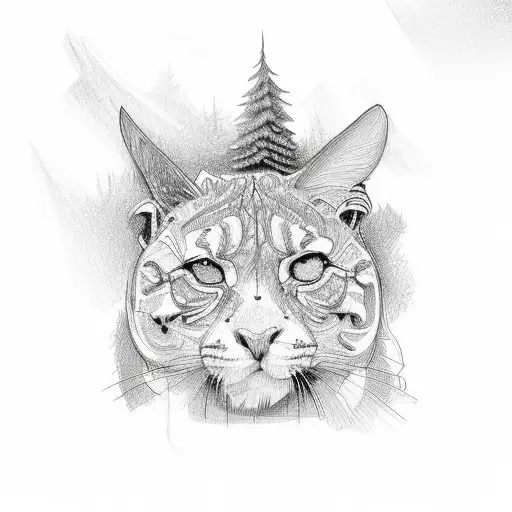 PNW Lawn Care tattoo design idea