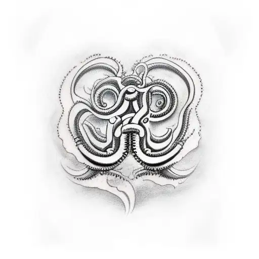 Lovecraftion arm Tattoo tattoo design idea