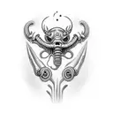 Lovecraftion arm Tattoo tattoo design idea