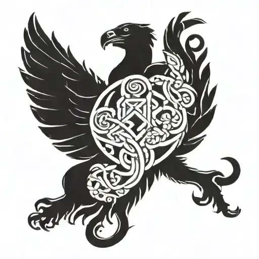 Outline of Ecuador, Outline of Sri Lanka,  Celtic Trinity tattoo design idea