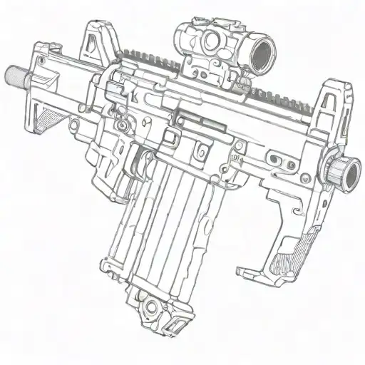 AR15 no tattoo design idea