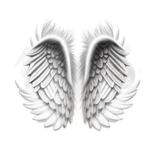 Wings Drawing - Create a Graceful and Angelic Wings Sketch