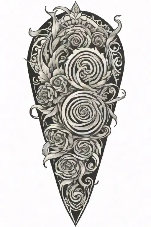 jelly roll inspired tattoo featuring tattoo design idea