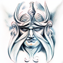greek gods tattoo design idea