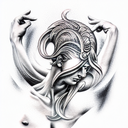 greek gods tattoo design idea