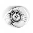 Prolapsed anus tattoo design idea