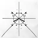 Constellation Orion tattoo design idea