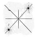 Constellation Orion tattoo design idea