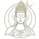 Avalokiteshvara tattoo design idea