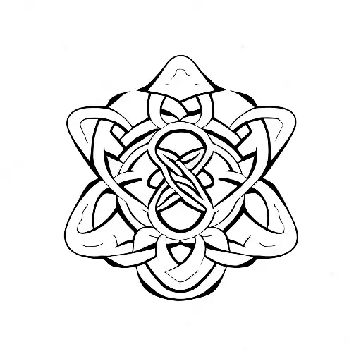 shaka symbol  tattoo design idea