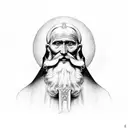 Saint Nicholas tattoo design idea