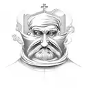 Saint Nicholas tattoo design idea