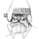 Saint Nicholas tattoo design idea