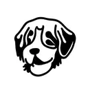 Bernese mountain dog tattoo design idea