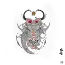 taurus tattoo design idea