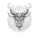 taurus tattoo design idea