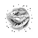  crocodile  tattoo design idea