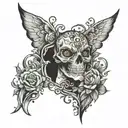 change your perspective tattoo design idea