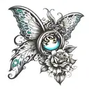 change your perspective tattoo design idea