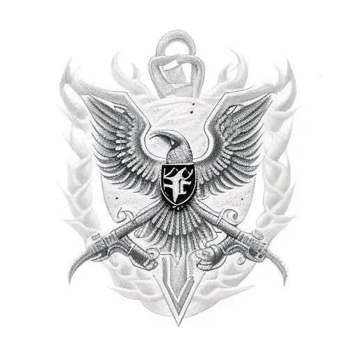 Special Forces Crest tattoo design idea